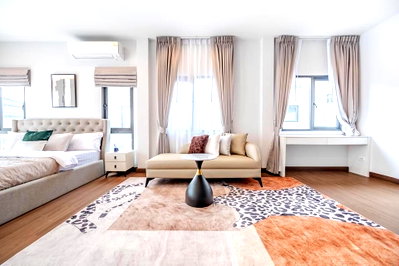 Houses for rent Samut Prakarn : 🏡#TM2410_127🎀𝗙𝗼𝗿 𝗥𝗲𝗻𝘁 1️⃣8️⃣0️⃣k.🔥🔥 Beautiful, luxurious, best test✨#Available and ready to view Single house project: The City Bangna