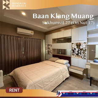 รูปภาพ Baan Klang Muang Sukhumvit 77 (On Nut 17) 🛋️ Fully furnished with built-in furniture, ready to move in 💚 Great location, just 1.9 km to BTS On Nut!