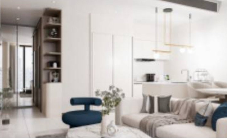 รูป Newlyให้เช่า Q1 sukhumvit 🛀2 bed 2 bath📞0639399665 - รูปที่ 12/13