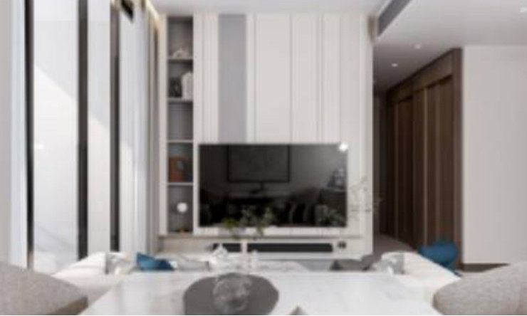 รูป Newlyให้เช่า Q1 sukhumvit 🛀2 bed 2 bath📞0639399665 - รูปที่ 10/13