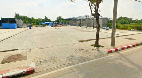 Near 7-Eleven 250m. Bueng Maitrichit 1 km. Bangkok tent site. Land for rent 430 sq. wa. Surawong Klo