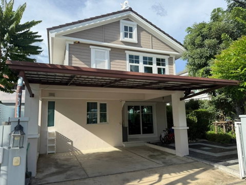 ให้ เช่า บ้านเดี่ยว หมู่บ้านชัยพฤกษ์ จตุโชติ–วัชรพล 50.7 ตรว 131 ตรม 3 นอน 3 น้ำ 2 ชั้น จอดรถได้ 2 คัน