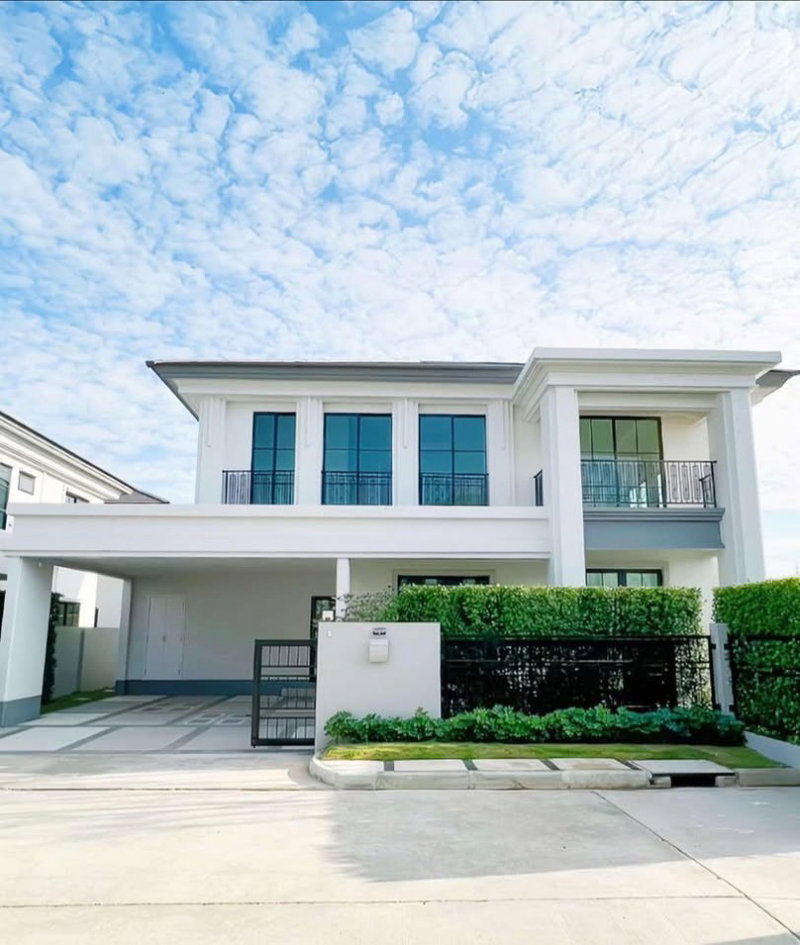บ้านเดี่ยวให้เช่า : ให้ เช่าบ้านหรู โครงการเศรษฐสิริ เสรีไทย หลังมุม ขนาด 72.7 ตร.ว. พื้นที่ใช้สอย 250 ตร.ม. ใกล้สวนสยาม - แฟชั่นไอส์แลนด์