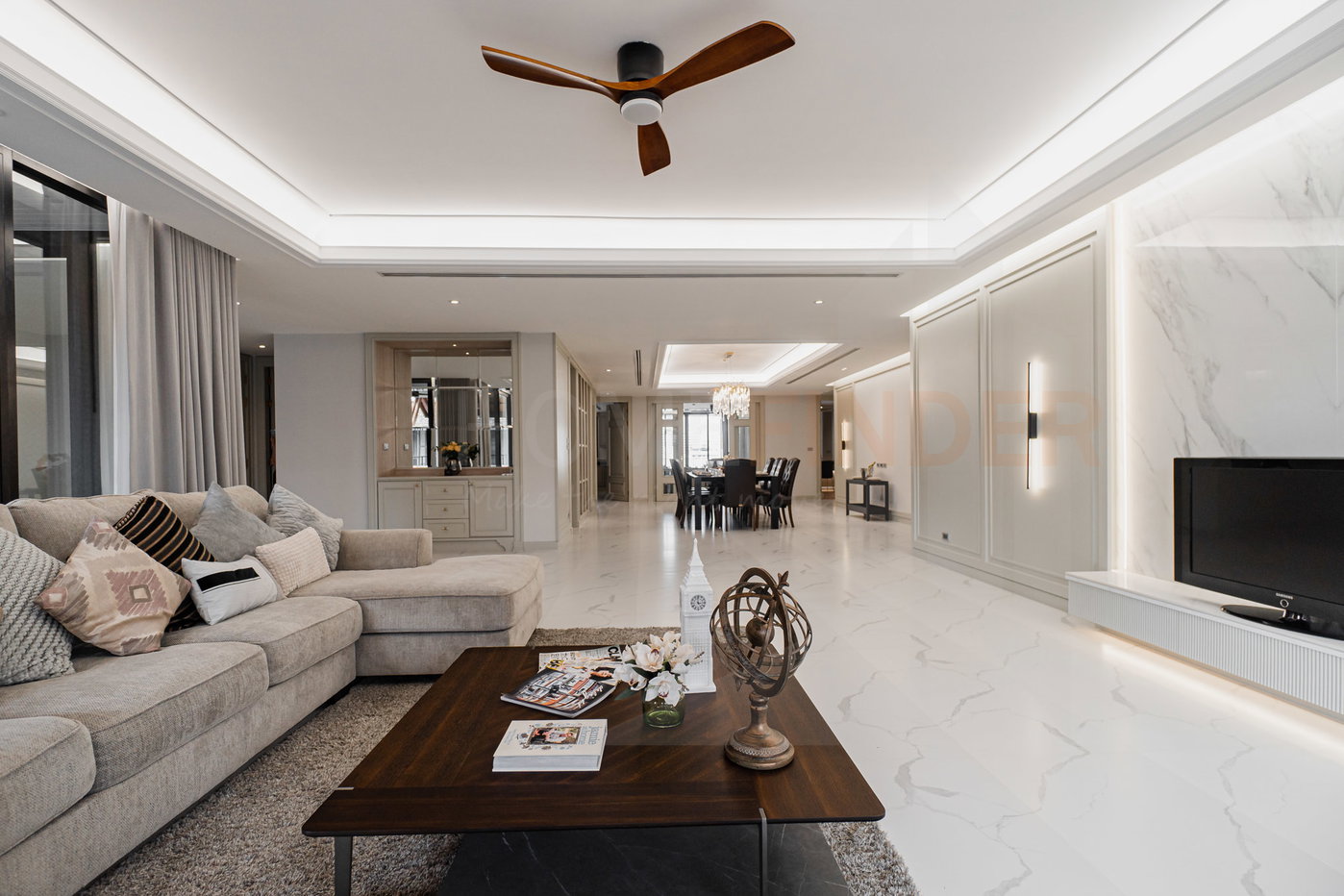 รูป Raveevan Suites 4 bedrooms, for rent - รูปที่ 11/19