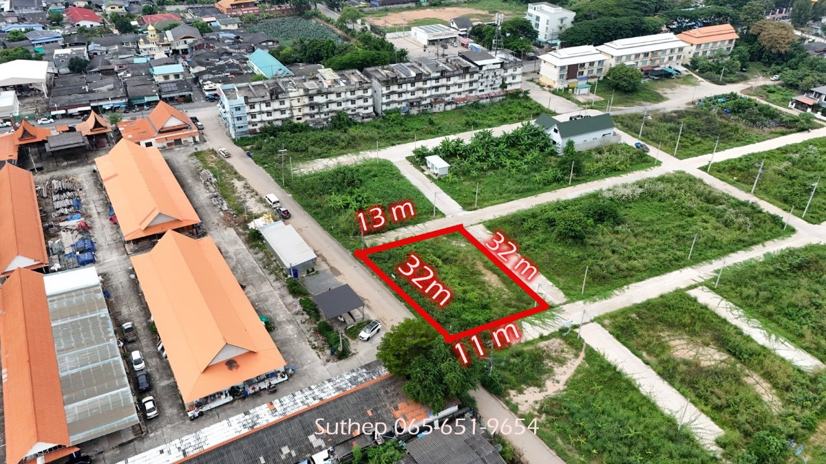 ขายที่ดินถมแล้ว 100 ตร.วา ใกล้ที่ว่าการอำเภอระยองและโรงเรียนระยองวิทย์ 400 เมตร ปากน้ำ ระยอง