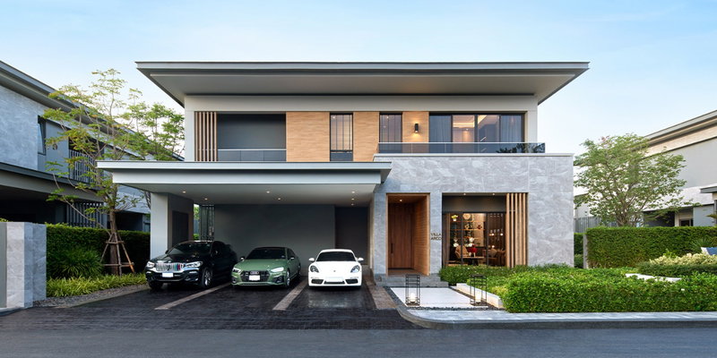 Houses for sale : Luxury mansion next to the lake LAKE LEGEND BANGNA – SUVARNABHUMI