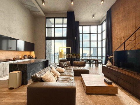 The Lofts Asoke | Stylish 2 Bedroom Duplex Condo For Rent - BR60745CD