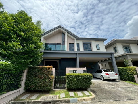ให้เช่า บางกอก บูเลอวาร์ด สาทร-ปิ่นเกล้า2 ใกล้ เซ็นทรัลเวสต์วิลล์ บ้านสวยหลังมุมพื้นที่สวนกว้างร่มรื่นน่าอยู่🍀💫