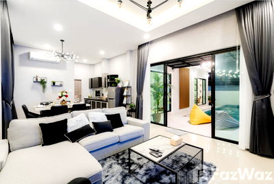 เช่าบ้านเดี่ยว ม.ศิลปากรวิทยาเขตสารสนเทศเพชรบุรี : วิลล่าให้เช่า 4 ห้องนอน ในโครงการ ภูสกาย วิลล่า 5350372
