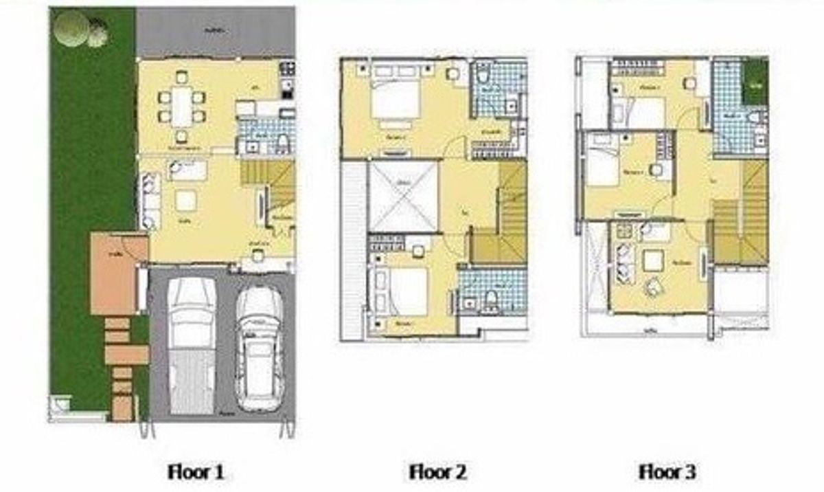 รูป 🏡 ให้เช่าบ้านแฝด 3 ชั้น — พร้อมเฟอร์นิเจอร์ เข้าอยู่ได้ทันที 📍 โครงการ เวอรีเดียน ราชพฤกษ์ - รูปที่ 12/12
