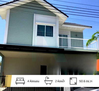 บ้านเดี่ยว กรุงเทพมหานคร : 📌 ขายบ้านเดี่ยว โครงการ อิคอนเนเจอร์ พระราม 2-เทียนทะเล 2 ชั้น 4 ห้องนอน 1 ห้องน้ำ