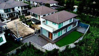 Houses for sale : Corner Semi-Detached House for Sale at Patreeda Avenue 2, Sam Khok | Fully Furnished, 83.6 sq.wah, | #TPI-2573