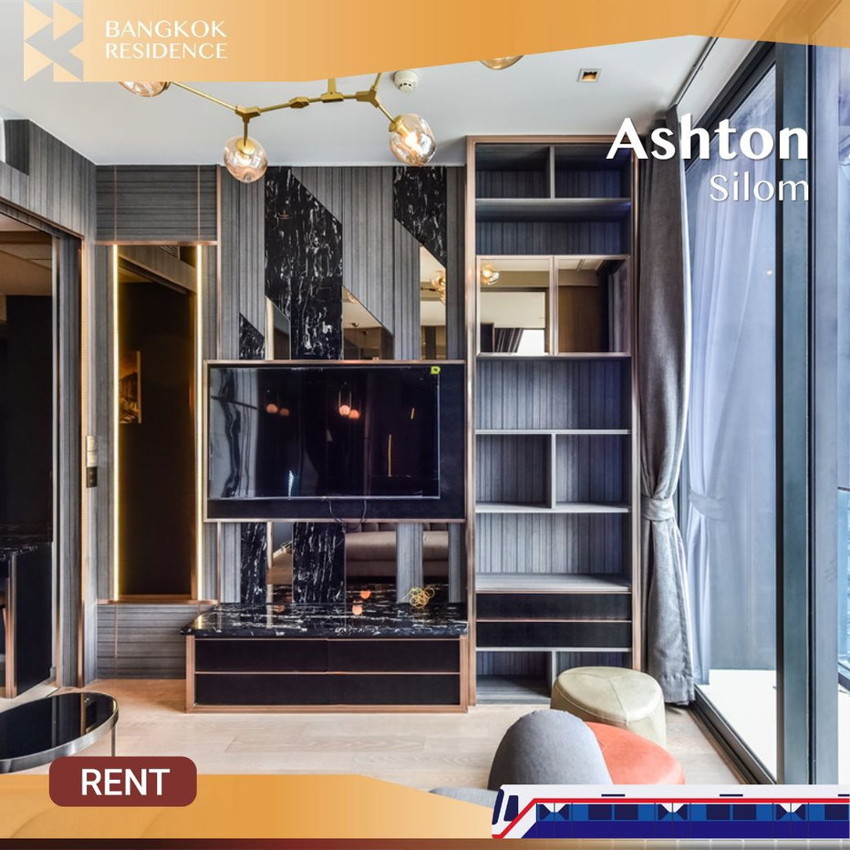 picture Ashton Silom 💎 Spacious, Beautifully Decorated High-floor Unit 💫 Near BTS Chong Nonsi  - 1/14