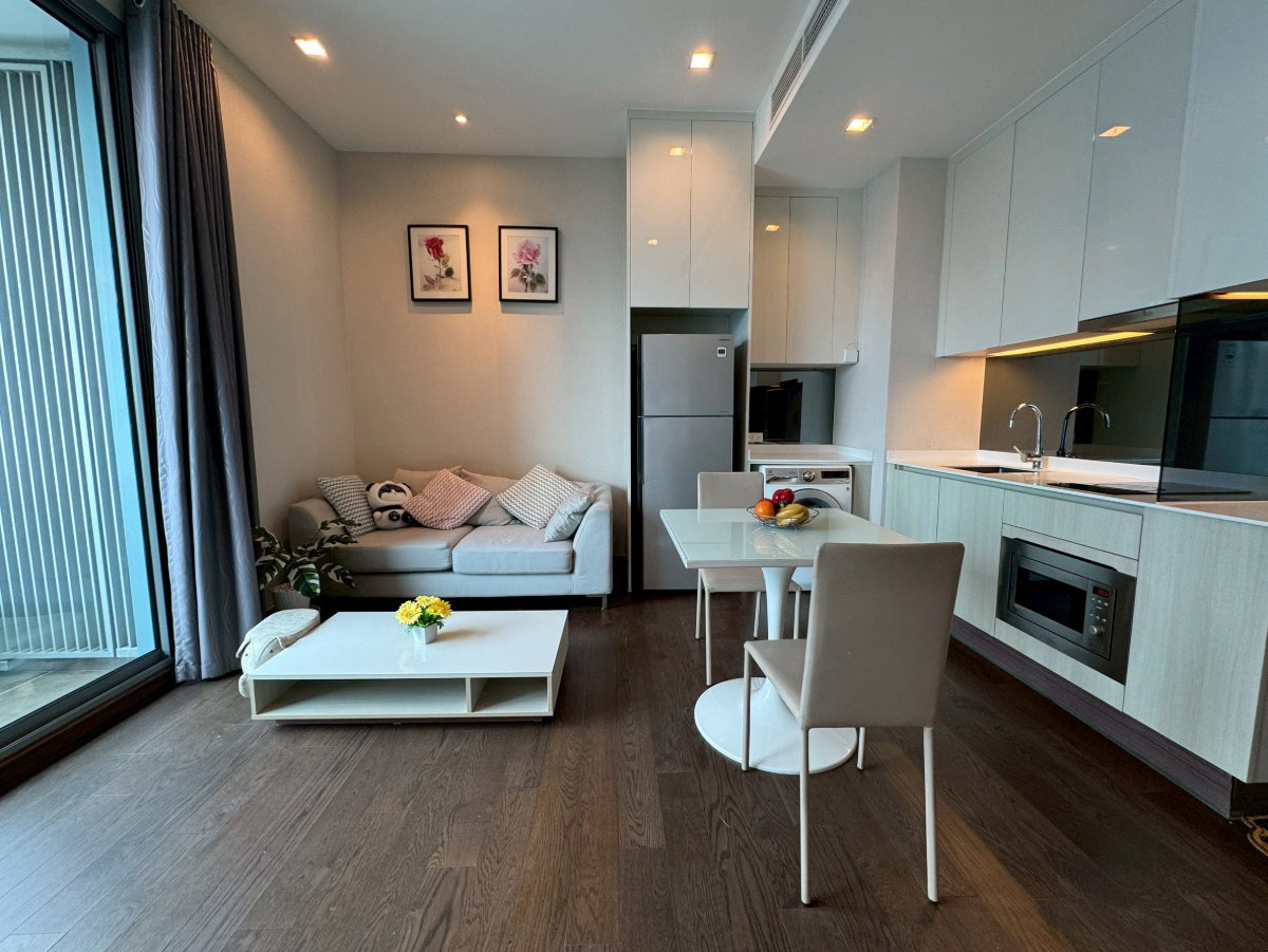 Selling at a loss! 1 Bedroom 38 Sq.m all-in close to MRT Phetchaburi station
