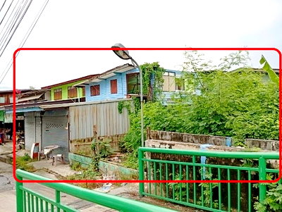Houses for rent The Paseo Park Kanchanaphisek : Salaya Market 1.6 km. Room for rent with land 63 sq.wa. 252 sq.m. riverside location on Mahasawat Ca