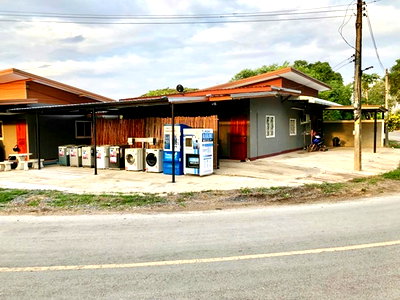Houses for rent Khon Kaen : in Chum Phae natural setting. Ban Nong Bua Non Muang School 2.4 km.Lotus Chum Phae 1.9km. Single-sto