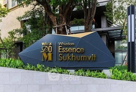 คอนโด 2 ห้องนอน 53 ตร.ม. ชั้น 30+ โครงการ Whizdom Essence Sukhumvit ใกล้ BTS ปุณณวิถี 400 ม. (ID 2387710)