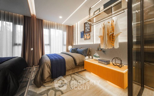 17th-Floor 1-BR Condo At ASPIRE Huai Khwang Near MRT Huai Khwang (ID 1896881)