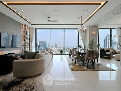คอนโด 4 ห้องนอน ชั้นสูง 28 The Residences At Sindhorn Kempinski ใกล้ BTS ราชดำริ (ID 1810722)