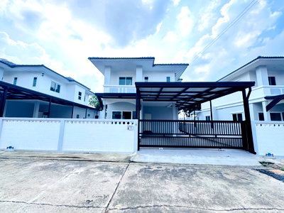 ขายบ้านเดี่ยว : ขายบ้านเดี่ยวรีโนเวทใหม่ หมู่บ้านพร้อมจิตร ซอยวัดพระเงิน บางใหญ่ นนทบุรี