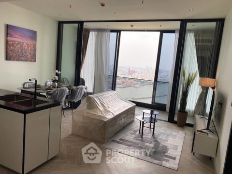 คอนโด 2 ห้องนอน Chapter Charoennakhorn - Riverside ชั้น 30 ใกล้ BTS กรุงธนบุรี (ID 1546827)