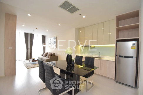 ชั้น 34 ห้องนอน 2 ห้อง Noble Ploenchit ใกล้ BTS เพลินจิต 100 ม. (ID 1910972)