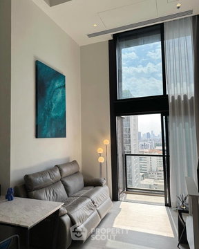 ดูเพล็กซ์ 1 ห้องนอน ชั้น 15 ที่ The Lofts Silom ใกล้ BTS สุรศักดิ์ (ID 1332208)