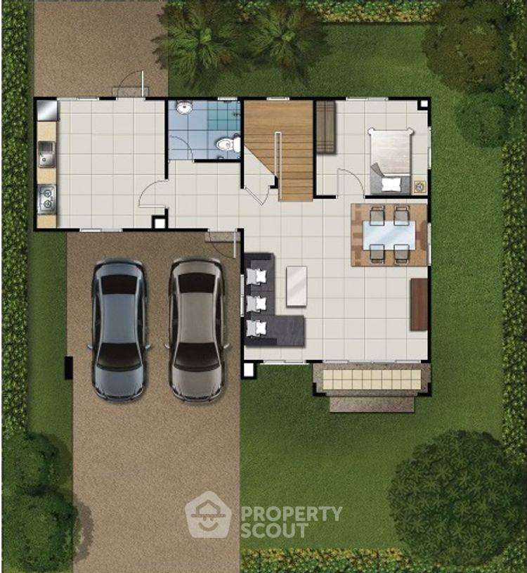 รูป บ้าน 4 ห้องนอน 203 ตร.ม. กาญจน์กนกวิลล์ 15 หนองผึ้ง อำเภอสันป่าตอง (ID 2426305) - รูปที่ 8/12