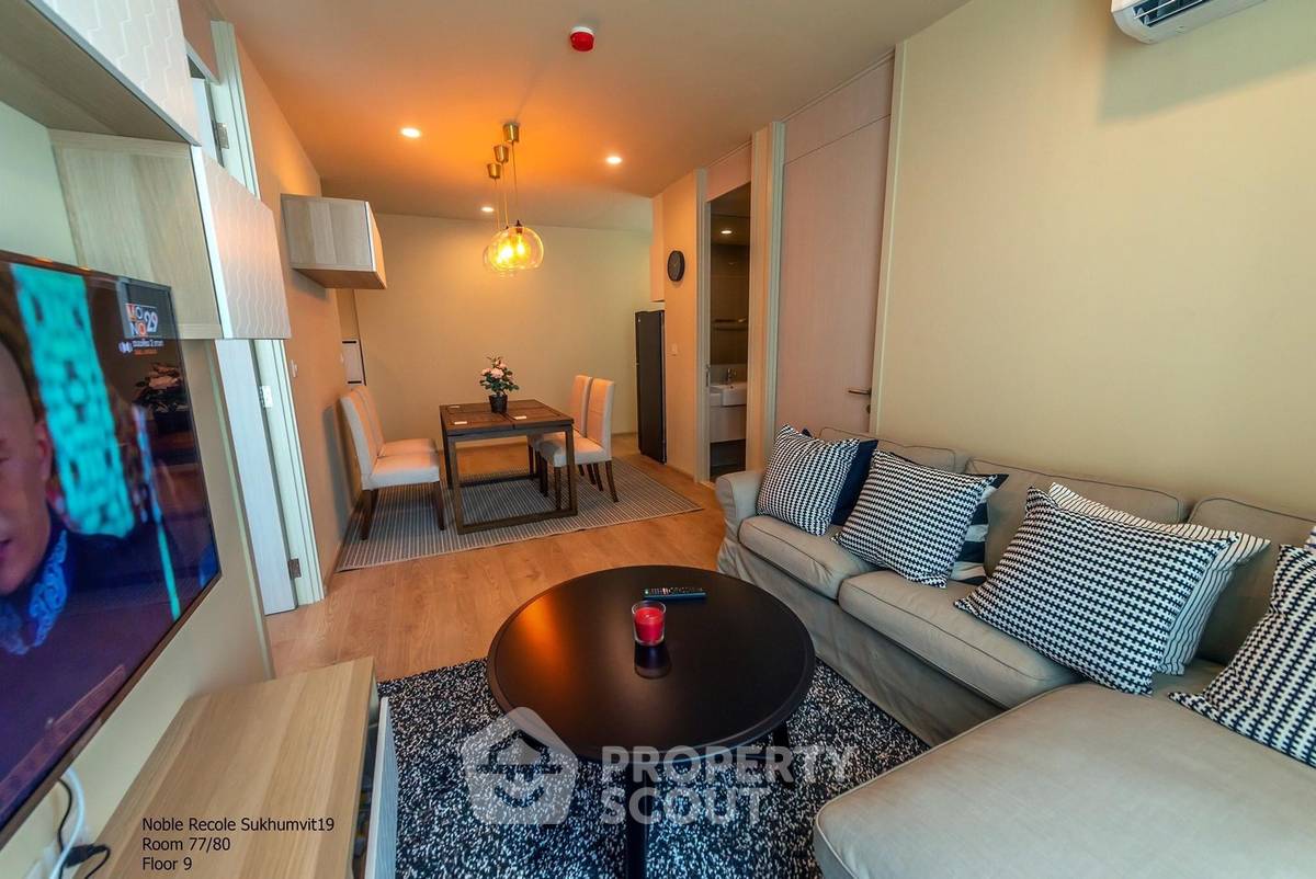 รูป คอนโด 2 ห้องนอน 62 ตร.ม. ที่ Noble Recole Sukhumvit 19 ใกล้ MRT สุขุมวิท 400 ม. (ID 1648950) - รูปที่ 6/9