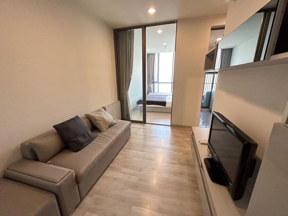 รูป ให้เช่า คอนโด นิช ไพรด์ เตาปูน 1-bed ขนาด 28 ตร.ม. ชั้น30 (มีเครื่องซักผ้า) 🆔 line: eyannie - รูปที่ 1/9
