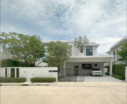 LB017 ขายบ้านหรู หมู่บ้านมัณฑนา กม.15 | บ้านหัวมุมทิศเหนือ