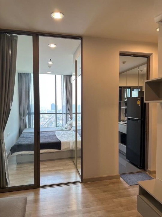 รูป ให้เช่า คอนโด นิช ไพรด์ เตาปูน 1-bed ขนาด 28 ตร.ม. ชั้น30 (มีเครื่องซักผ้า) 🆔 line: eyannie - รูปที่ 5/9