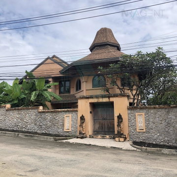 📌 For Rent 2-story House MANTANA SRINAKARIN 1 bedroom 3 bathroom