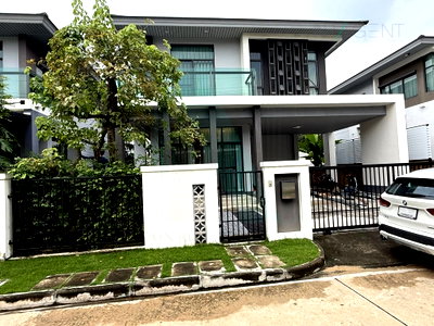 บ้านเดี่ยวให้เช่า : 📌 ให้เช่าบ้านเดี่ยว 2 ชั้น เศรษฐสิริ พัฒนาการ 4 ห้องนอน 3 ห้องน้ำ