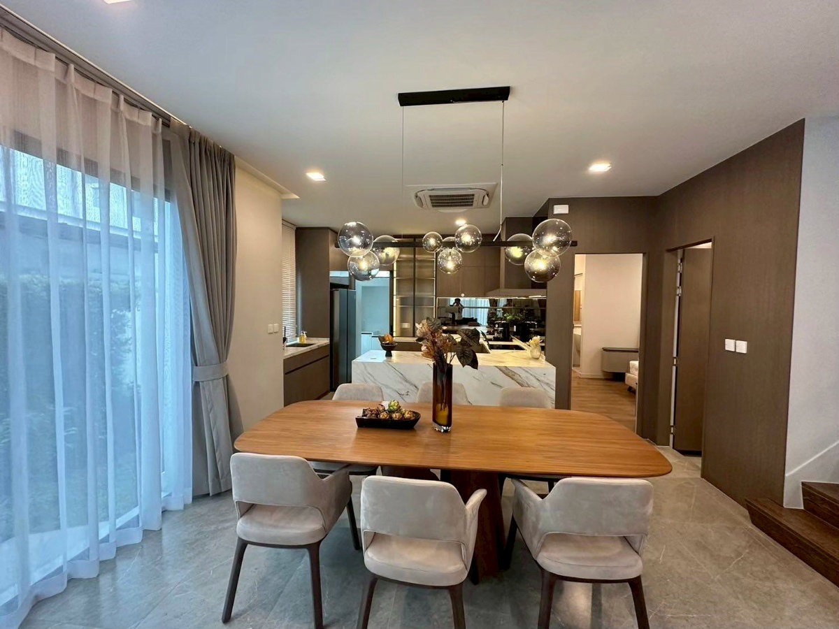 รูป LB017 ขายบ้านหรู หมู่บ้านมัณฑนา กม.15 | บ้านหัวมุมทิศเหนือ - รูปที่ 6/9