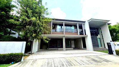 บ้านเดี่ยวให้เช่า : LB009 ให้เช่าบ้านใหม่หลังใหญ่ โครงการเศรษฐสิริ 2 กรุงเทพกรีฑา ใกล้ Brighton International School