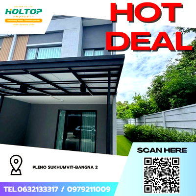 Townhouses for rent : #Z3153💥 131168 🔥House for rent: Pleno Sukhumvit-Bangna 2