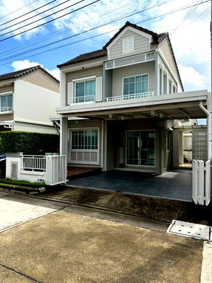 เช่าบ้านเดี่ยว มาร์เก็ต วิลเลจ สุวรรณภูมิ :  ให้เช่าบ้าน หมู่บ้านเดอะวิลเลจบางนา บ้านหลังมุมซอย มหาชัย เดินทางสะดวก ใกล้เมกาบางนาทางด่วน และมอเตอร์เวย์- RW007138