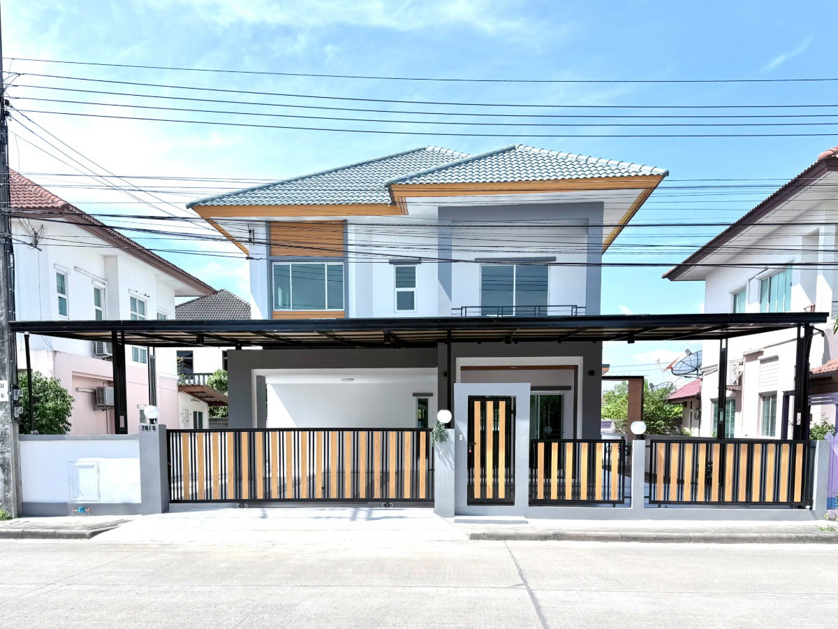 บ้านเดี่ยว สวยๆ แต่งใหม่ทั้งหลัง พร้อมเฟอร์ กว้างมาก หมู่บ้าน เปี่ยมภิรมย์ รีสอร์ท รีโนเวทใหม่ พร้อมอยู่ คู้ซ้าย หนองจอก ซอยมิตรไมตรี 2