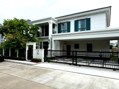 ขายบ้านเดี่ยว : LB014 Setthasiri Bangna KM.10 | เศรษฐสิริ บางนา กม.10 (Sansiri) บ้านเดี่ยว 2 ชั้น พร้อมเข้าอยู่ทันที