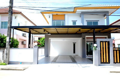 บ้านเดี่ยว รร.ฤทธิยะวรรณาลัย 2 : บ้านเดี่ยวหนองจอก มิตรไมตรี หมู่บ้านเปี่ยมภิรมย์  ทำเลต้นซอย บ้าน4 ห้องนอน 68.7 ตรว. นัดชมบ้าน 085-318-6868 คุณวา