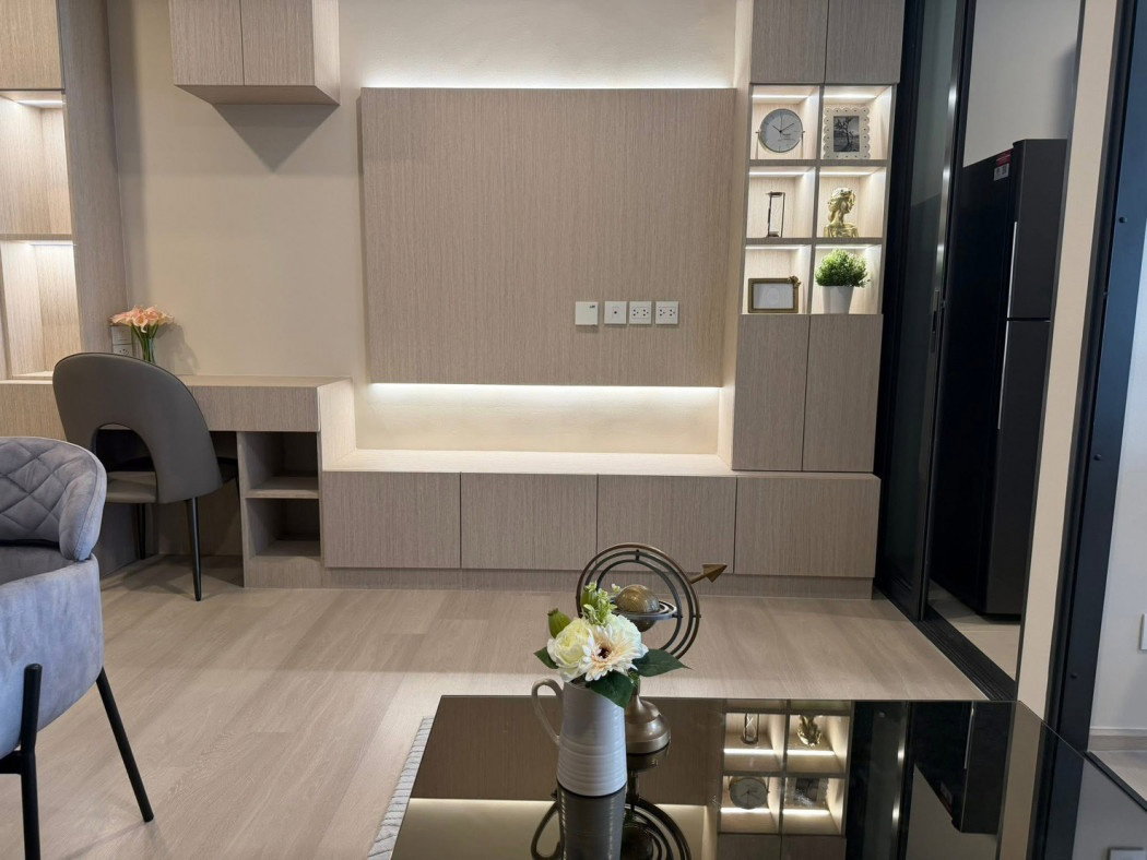 รูป ให้ เช่าคอนโด Aspire Onnut Station 30.5ตรม 1นอน 1น้ำ ชั้น 6 ใกล้ BTS อ่อนนุช เพียง 200 เมตร บิวท์อินทั้งห้อง พร้อมเข้าอยู่ - รูปที่ 2/5