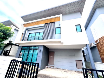 บ้านแฝด ถนนรังสิต-นครนายก : ขายบ้านแฝด หมู่บ้านชีวารมย์ รังสิต-ดอนเมือง 3 นอน 3 น้ำ พื้นที่ 39.8 ตรว