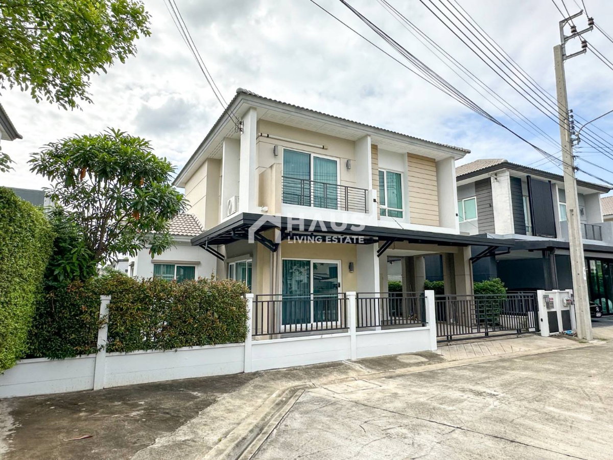 รูป แปลงหน้าสวน บ้านใหม่ พร้อมอยู่  ✨ ทุกองค์ประกอบทำให้หลังนี้คุ้มที่สุดในโครงการ 🌟  🔥 ขายบ้านเดี่ยว เซนโทร ราชพฤกษ์ 🔥 / 4 ห้องนอน #HRM5010 - รูปที่ 2/20