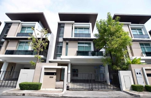 ขายบ้านพร้อมผู้เช่าโครงการ Nirvana พระราม 9   3ชั้น ขนาด 38.5 ตรว. พื้นที่ใช้สอย 240 ตรม. 3 ห้องนอน 