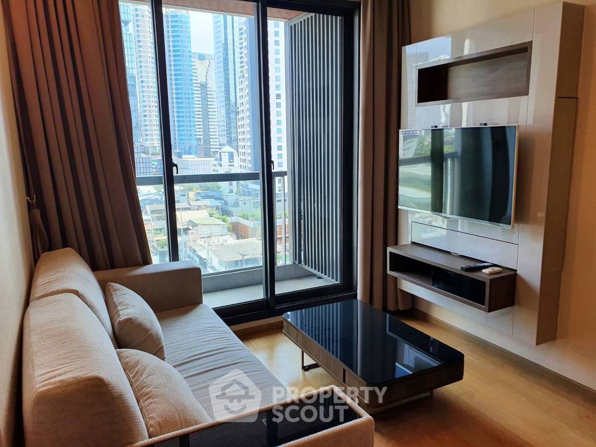 รูป คอนโด 1 ห้องนอน 46 ตร.ม. ที่ ดิ แอดเดรส สาทร ใกล้ BTS เซนต์หลุยส์ 200 ม. (ID 1881413) - รูปที่ 1/19