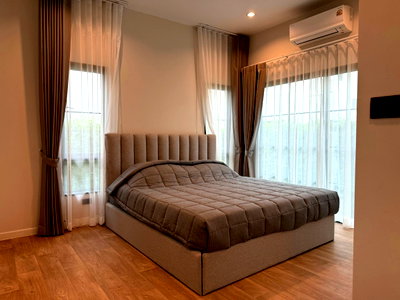 ขายบ้านเดี่ยว : LB036 Setthasiri Bangna KM.10 — เศรษฐสิริ บางนา กม.10 (แสนสิริ) บ้านเดี่ยวหลังใหม่ ตกแต่งพร้อมเข้าอยู่ ใกล้คลับเฮ้าส์ ทำเลศักยภาพบางนา