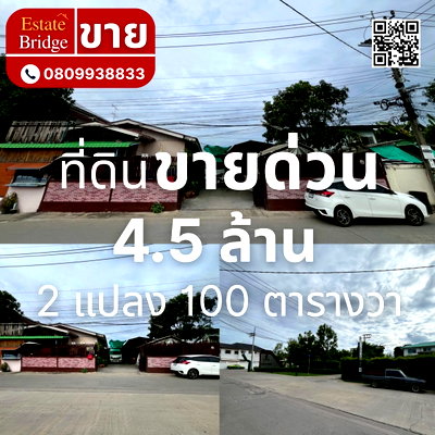 บ้านเดี่ยว ถนนพุทธมณฑล สาย 3 : ขายที่ดินพร้อมสิ่งปลูกสร้าง ขนาด 100 ตารางวา