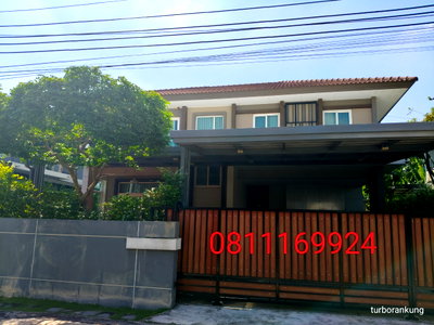 ขายบ้านเดี่ยว : คาซ่า แกรนด์ พระราม5 บ้านเดี่ยว 3นอน 3น้ำ 65 ตร.วา ต่อเติมเข็มไมโครไพ แล้ว