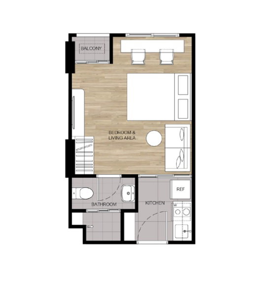 Type 1A floor plan